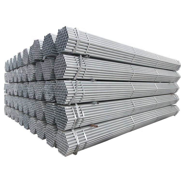 Tubo redondo de acero galvanizado