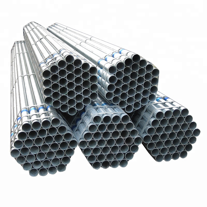 Tubo redondo de acero galvanizado